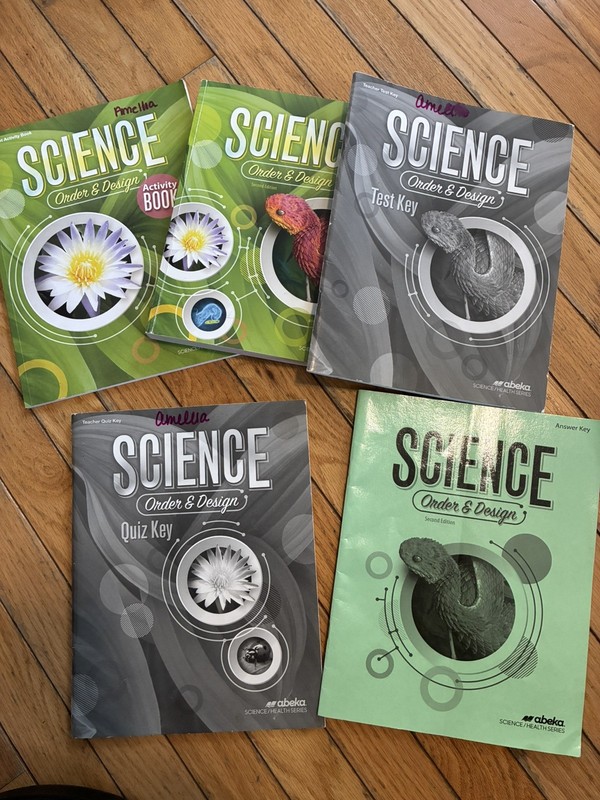 ABeka 7th grade SCIENCE ORDER & DESIGN 7 Student Teacher . Read description.