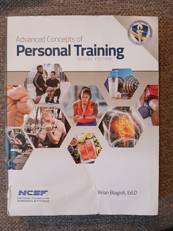 Advanced Concepts of Personal Training 2019 2nd Edition NCSF Biagioli Clean