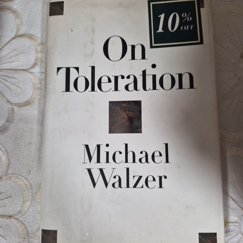 On Toleration Hardcover Michael Walzer