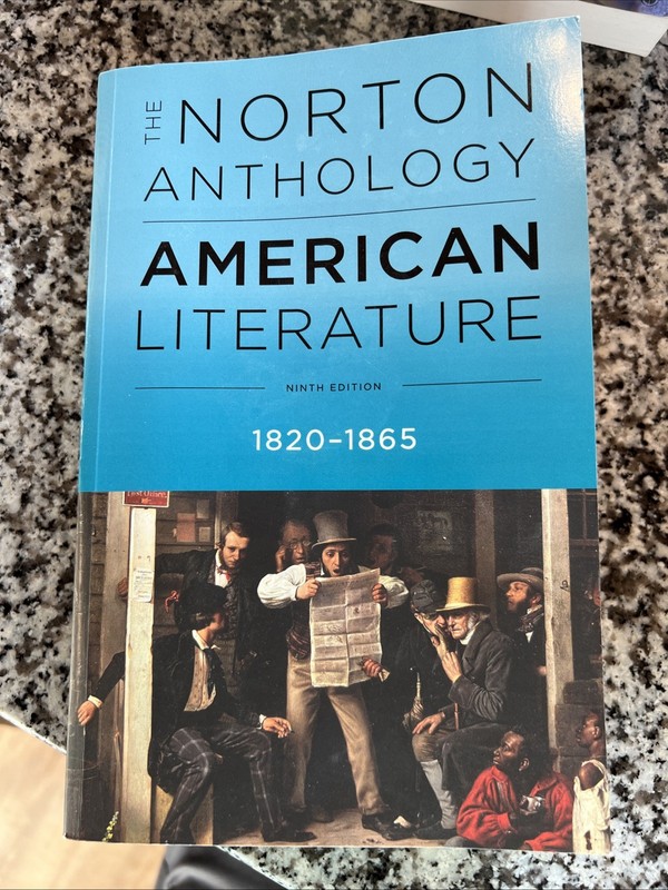 Norton Anthology of American Literature 1820-1865 by Robert S. Levine