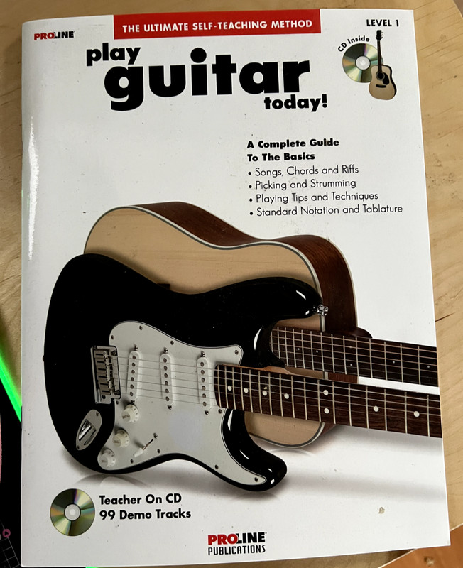 ProLine Play Guitar Today Level 1 Book CD Beginner Guide Hal Leonard HL00699607