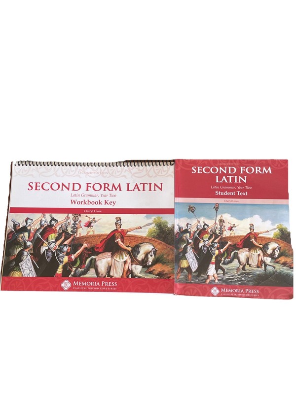 Memorial Press Second Form, Latin Workbook Key, Student Text