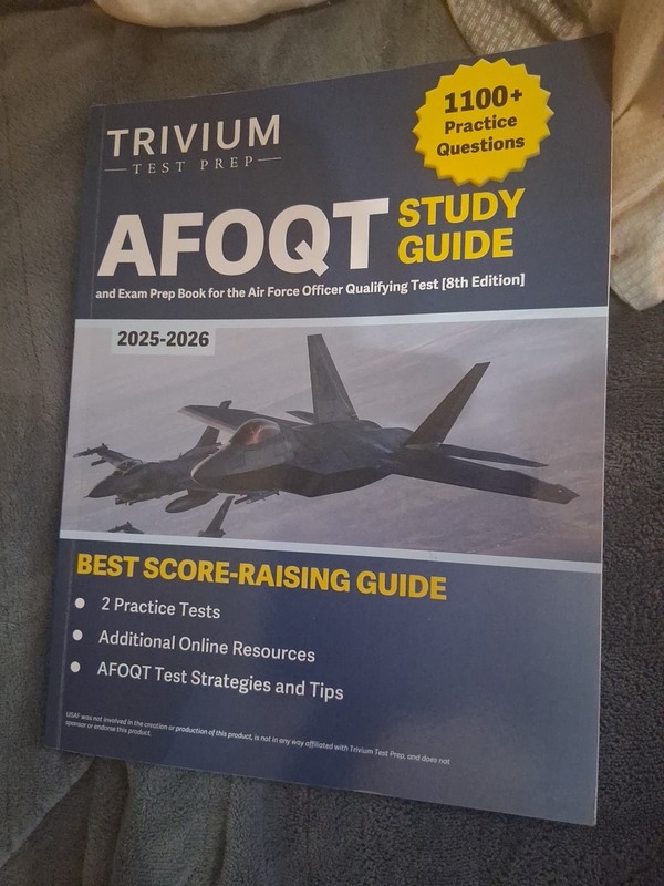 Trivium Test Prep AFOQT Study Guide Exam Prep Book Air Force Officer 2025-2026