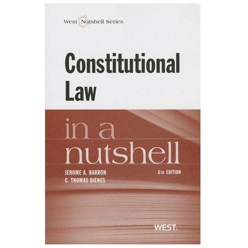 Constitutional Law in a Nutshell by