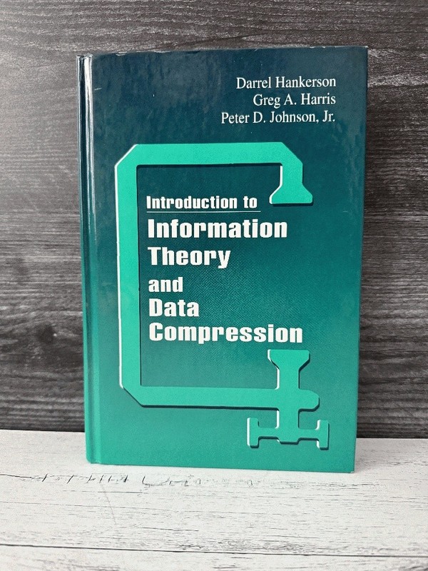Introduction to Information Theory and Data Compression, Hardcover 1997 CRC