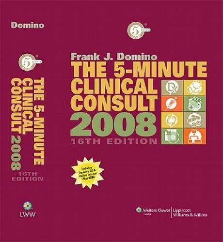 The 5-Minute Clinical Consult, 2008 (The 5-Minute Consult Series) – GOOD