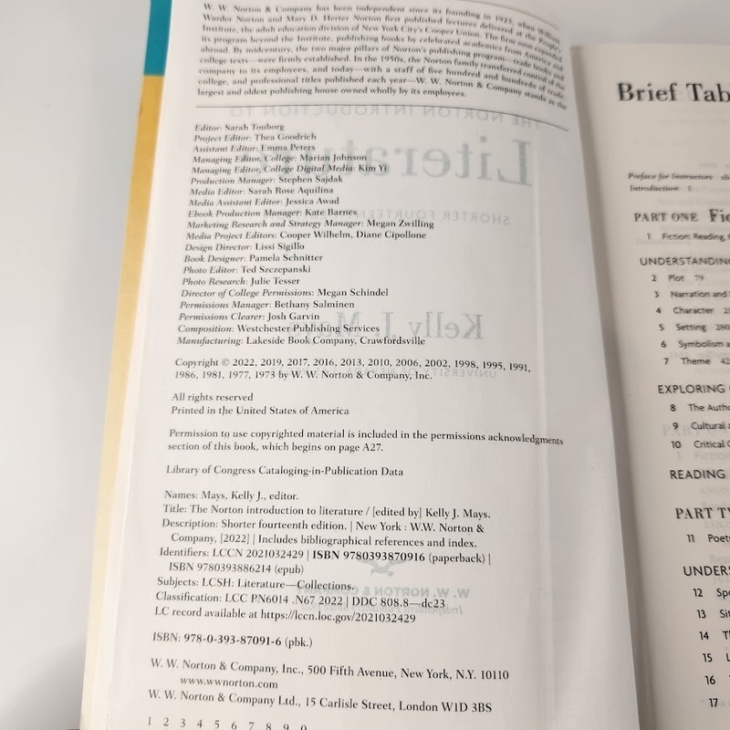 The Norton Introduction to Literature 14th edition gallery
