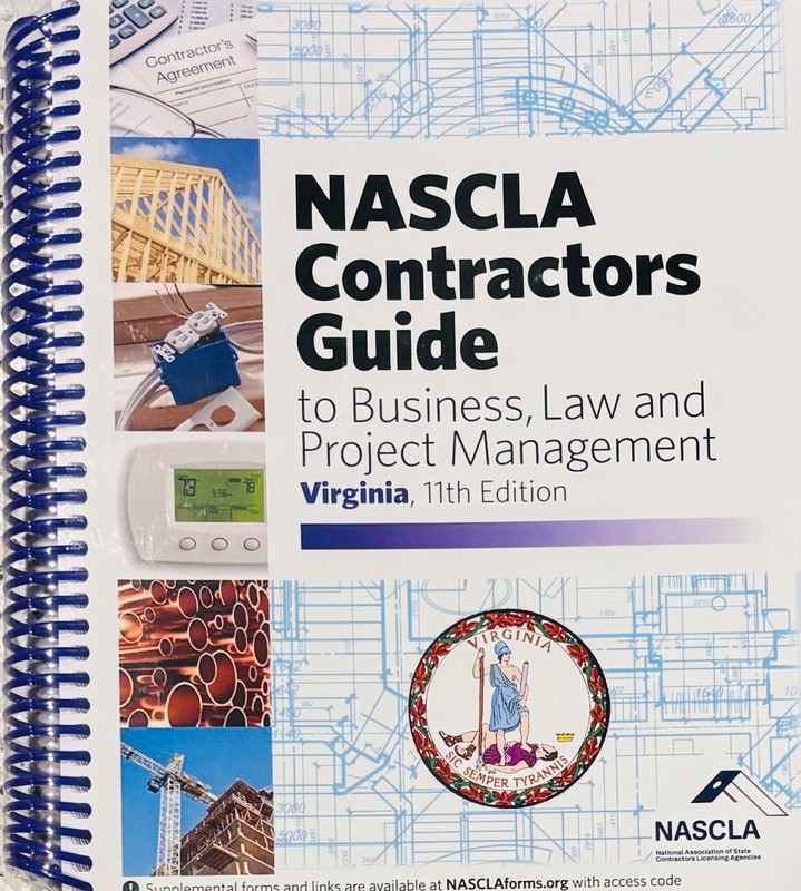 NASCLA Contractors Guide to Business, Law and Project Management, Virginia, 11th