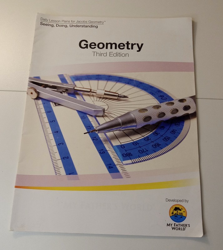 Jacobs Geometry Answer Key , Test Bank , Lesson Planning Guide Set 3rd MFW gallery