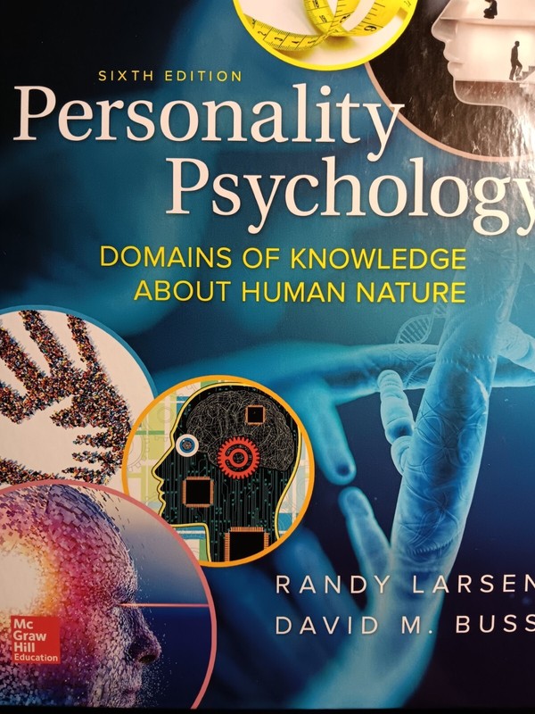 Personality Psychology: Domains of Knowledge About Human Nature H