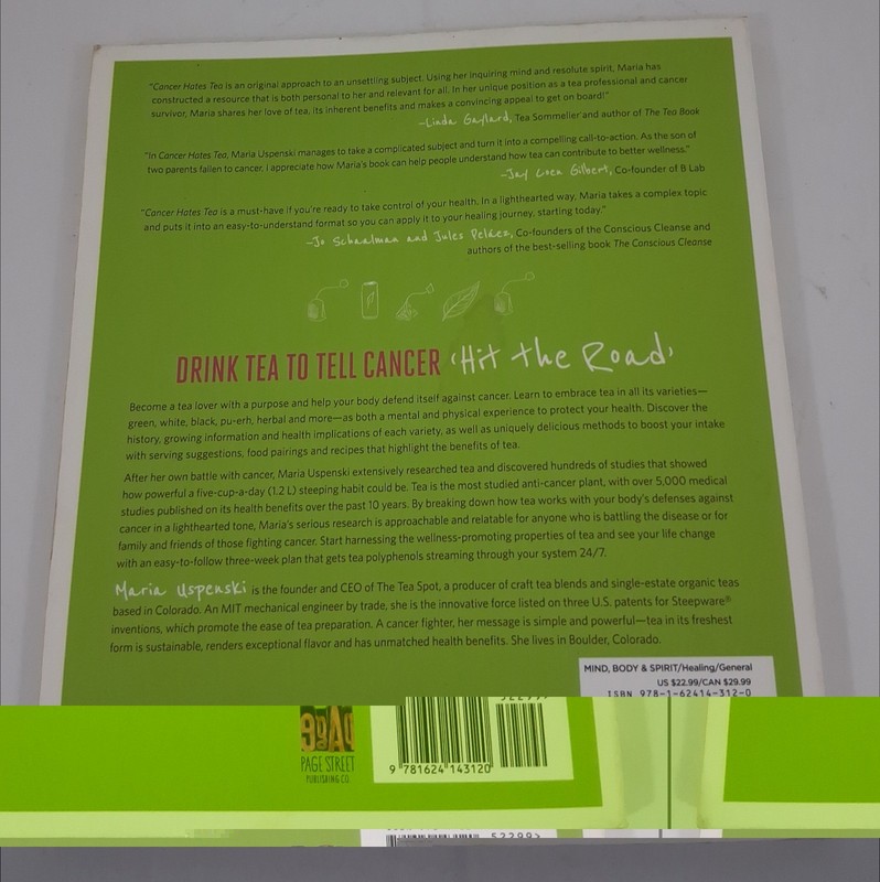 Cancer Hates Tea : A Unique Preventive and Transformative Lifestyle Change to... gallery