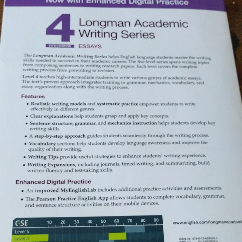 Pearson Longman Academic Writing Series 4: Essays 5th Ed Paperback Oshima gallery