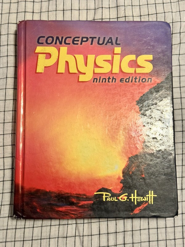 MasteringPhysics – Hardcover Conceptual Physics by Paul G. Hewitt 9th Edition