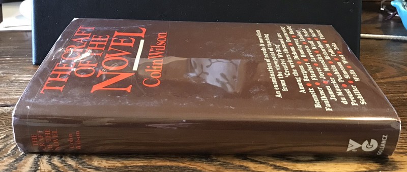 THE CRAFT OF THE NOVEL By Colin Wilson 1975 Signed 1st Ed. HC/DJ gallery