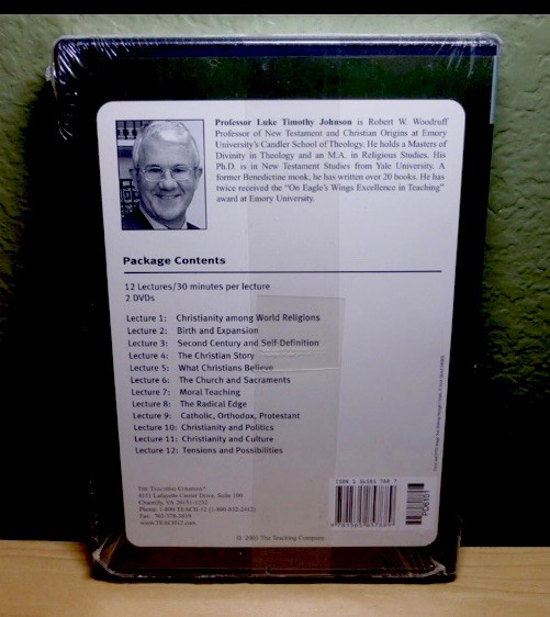 Great World Religions : Christianity Luke Timothy Johnson 2 DVD/Guidebook) New gallery