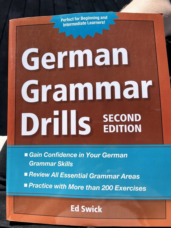 German Grammar Drills by Ed Swick (2012, Trade Paperback)