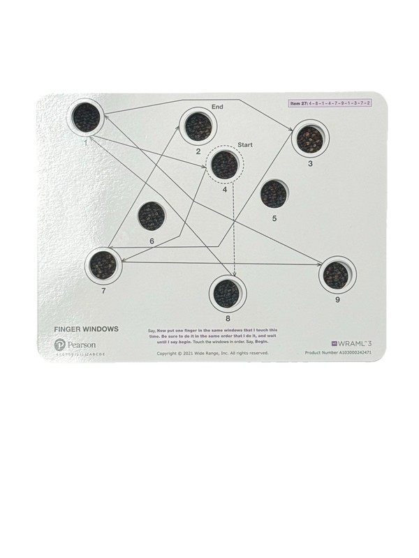 WRAML3 - Wide Range Assessment Of Memory And Learning | Third Edition- Test Kit gallery