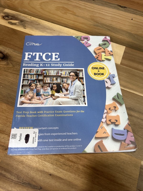 FTCE Reading K-12 Study Guide: Test Prep Book w/Practice Exam Questions Florida