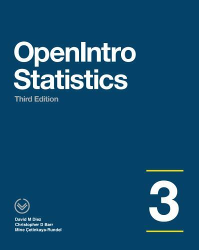 OpenIntro Statistics by David M Diez