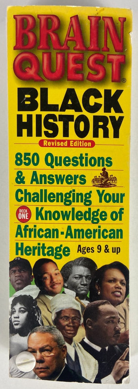 Brain Quest Black History Revised Edition Knowledge Of African American Heritage