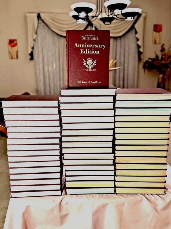 Britannica Anniversary Edition (1768-2018) Collector Edition + (1969- 2017) #50