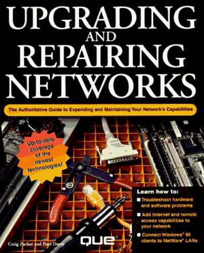 Upgrading and Repairing Networks – Paperback, by Craig Zacker – Very Good