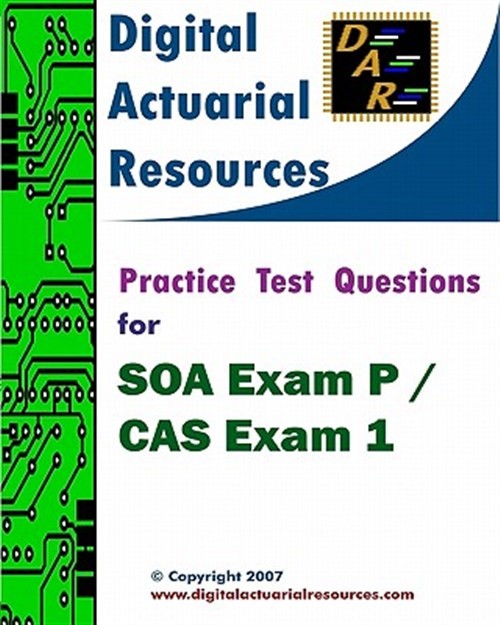 Practice Test Questions for Soa Exam P / Cas Exam 1 by Lloyd, Ryan, Like New …