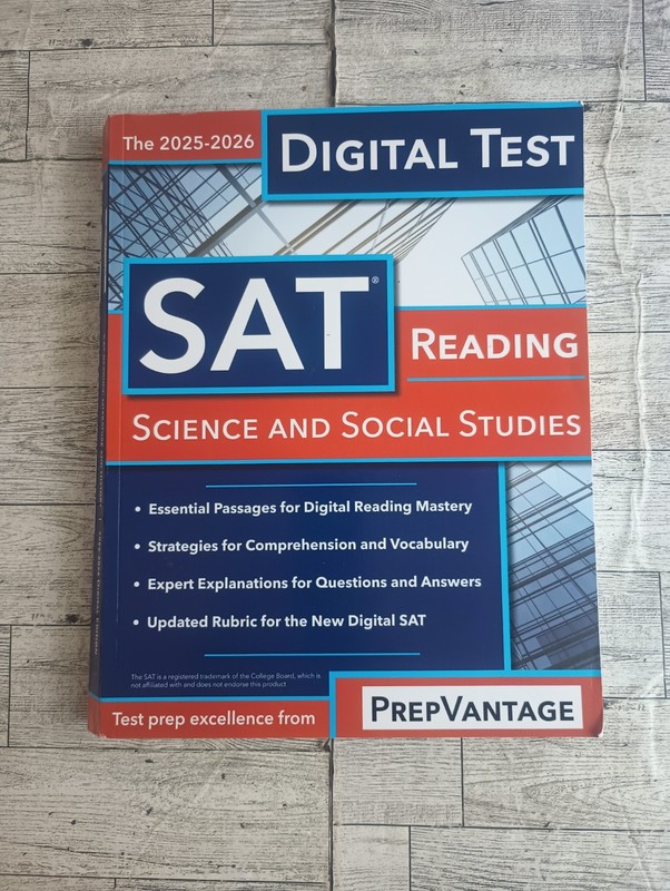 Digital SAT Reading: Science and Social Studies by Prepvantage 2025-2026
