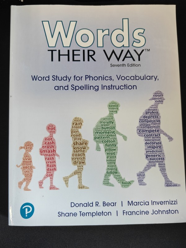 Words Their Way Seventh Edition Phonics Vocabulary Spelling Instruction Textbook