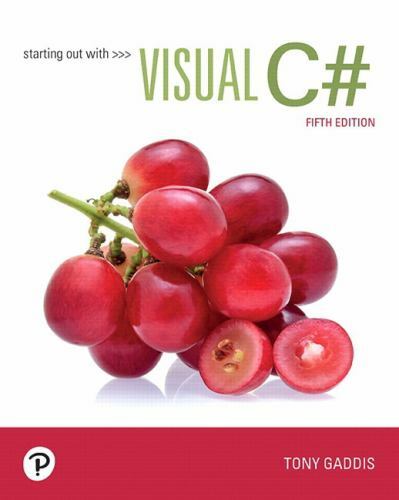 Starting out with Visual C#, Gaddis, Tony, 9780135183519