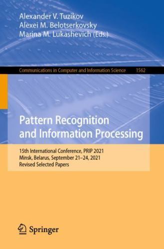 Pattern Recognition and Information Processing: 15th International Conference, P