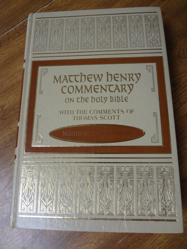 Matthew Henry and Thomas Scott Commentary-Matthew -Revelation Hardcover