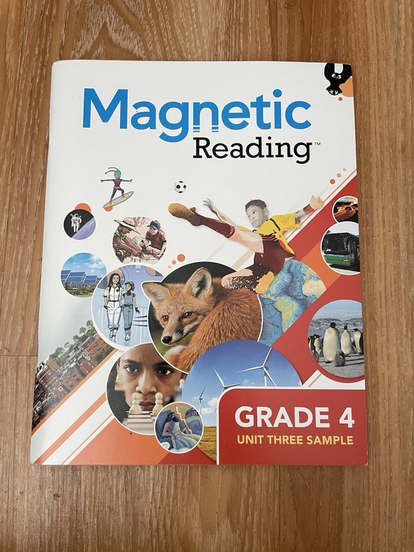 I-Ready Magnetic Reading Grade 4 Unit Three Sample Free Shipping