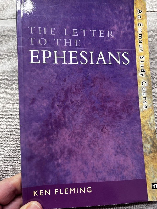 Letter To The Ephesians - Emmaus Study Guide - By Fleming - Good Condition