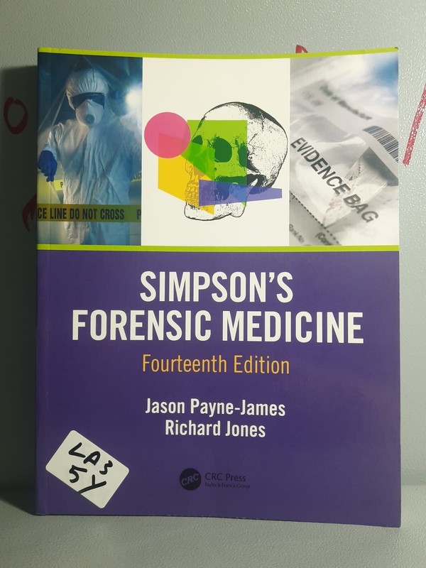 Simpson’s Forensic Medicine 14th Edition – Jason Payne-James – 9781498704298
