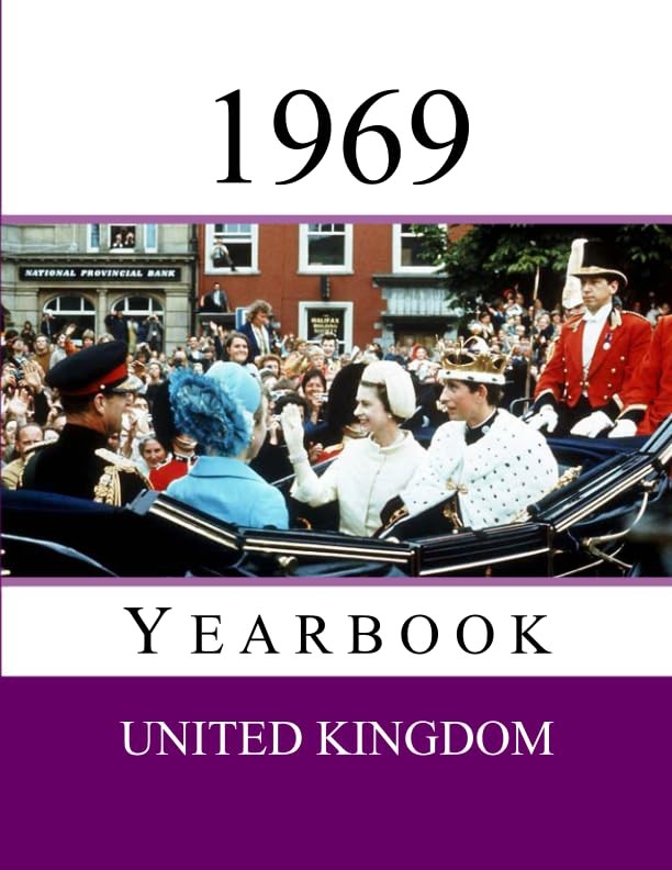 1969 UK Yearbook: Original book full of facts and figures from 1