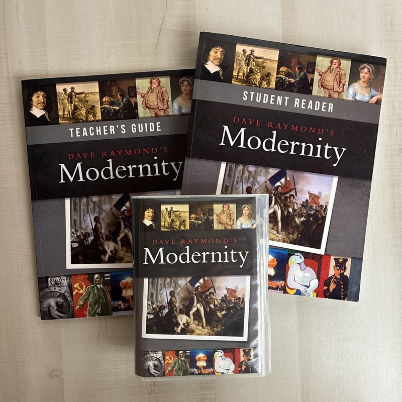 Dave Raymond History Modernity Full Set DVDs Student Reader Teacher Guide