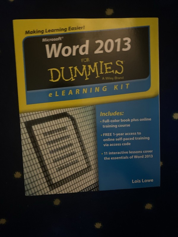 Microsoft Word 2013 For Dummies – eLearning Kit