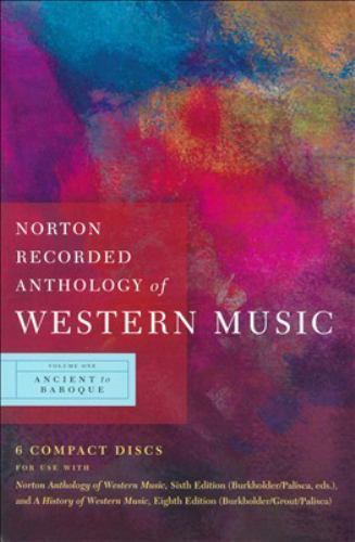 Norton Recorded Anthology of Western – 9780393113099, cd-rom, J Peter Burkholder