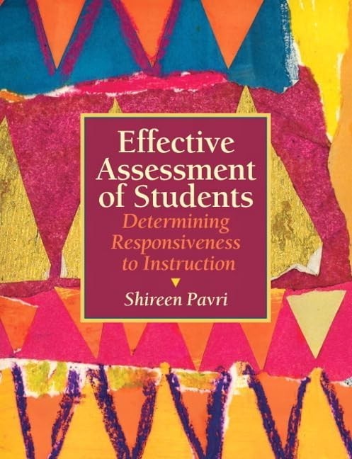 Effective Assessment of Students: De..., Pavri, Shireen