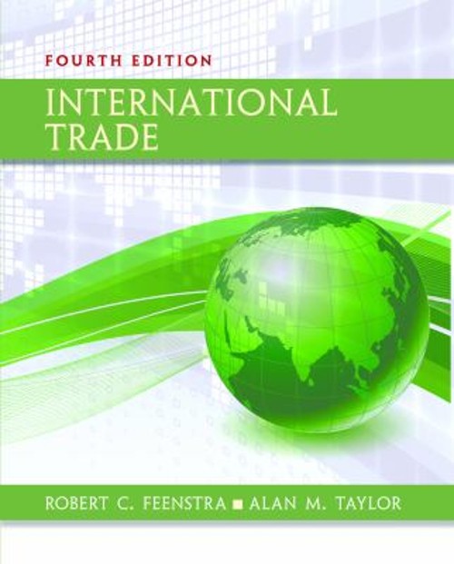 International Trade Paperback Robert C., Taylor, Alan M. Feenstra