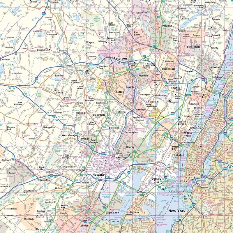 Rand McNally Rand McNally Easy to Read: New Jersey State Map (Map) gallery