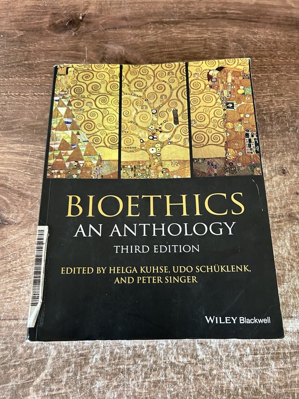 Bioethics: An Anthology, 3rd Edition (…, Kuhse, Helga