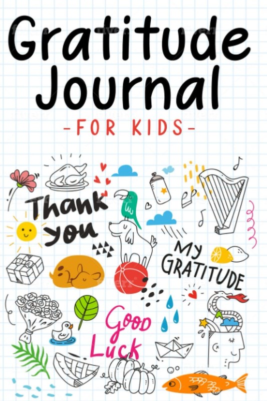 Gratitude Journal for Kids: Children happiness notebook (Stocking Stuffer Gi…