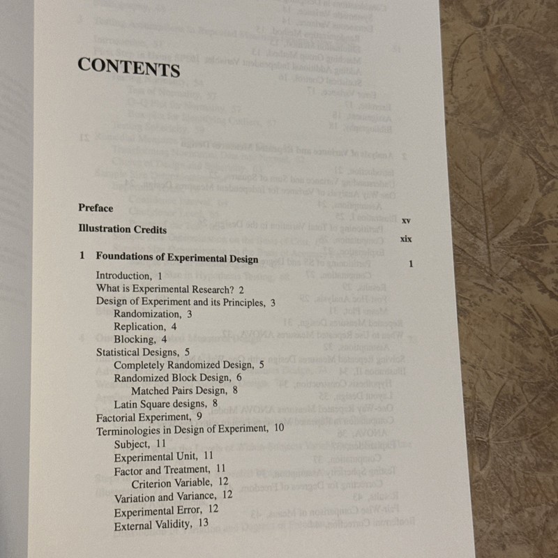Brand New 2015 Wiley "Repeated Measures Design" J.P. Verma Empirical Research gallery
