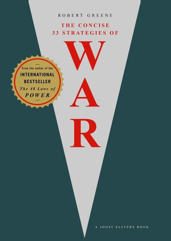 The Concise 33 Strategies of War by Robert Greene (English) Paperback Book