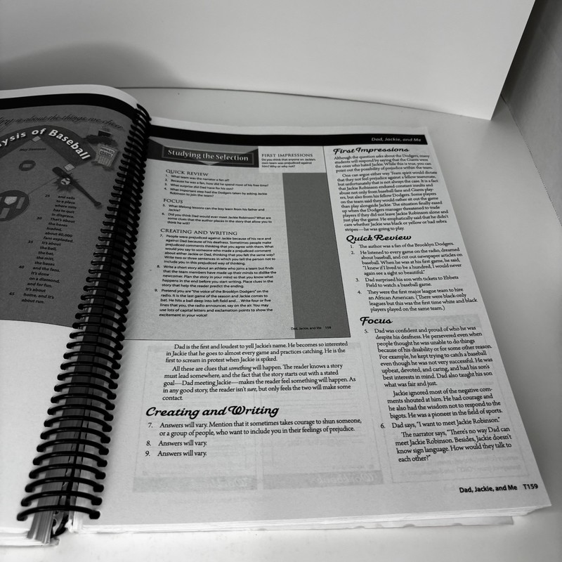 Mosdos Press Literature: Ruby, Teacher’s Edition Part One- Good gallery