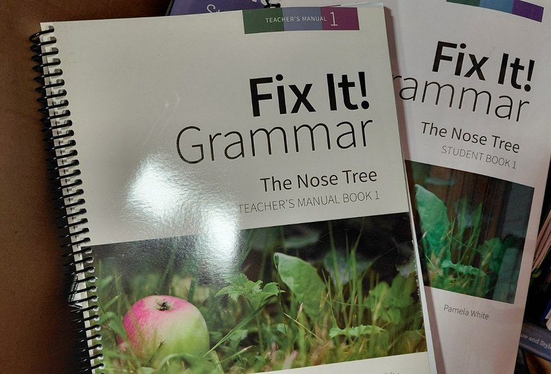 Fix It Grammar: Level 1 Nose Tree Student And Teacher Book – Spiral-bound –