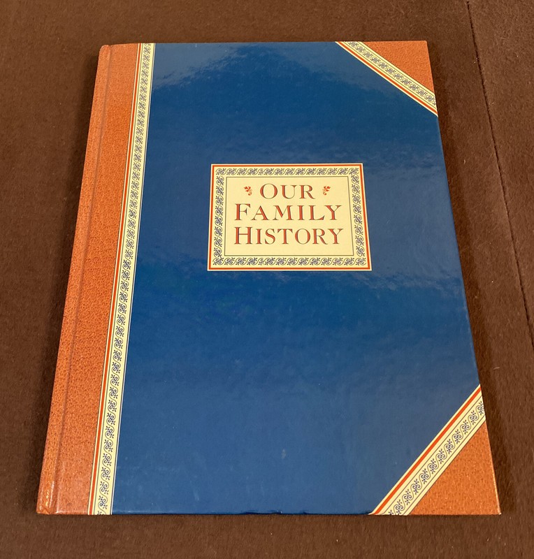 Blank Our Family History and Memory Album Random House Ebury Press VTG 1995