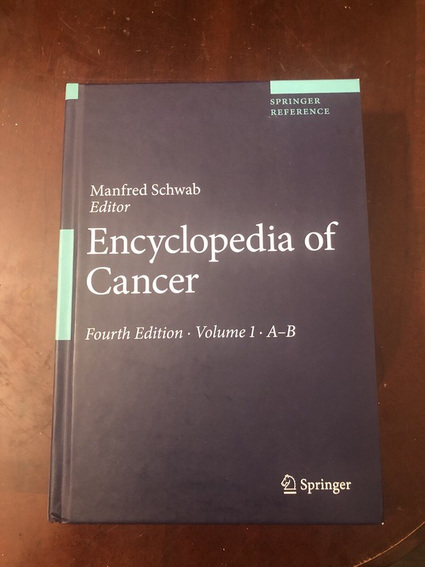 Encyclopedia of Cancer-Hardcover Set Of 6-Fourth Edition-New Condition